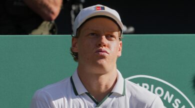 Sinner salta anche Masters 1000 di Shanghai: “Ci vediamo l’anno prossimo”