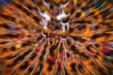 Concurs de Castells a Tarragona – Le più belle foto delle torri umane