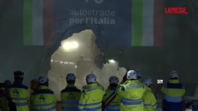 Autostrade, terminato lo scavo della galleria San Donato tra Firenze e Incisa