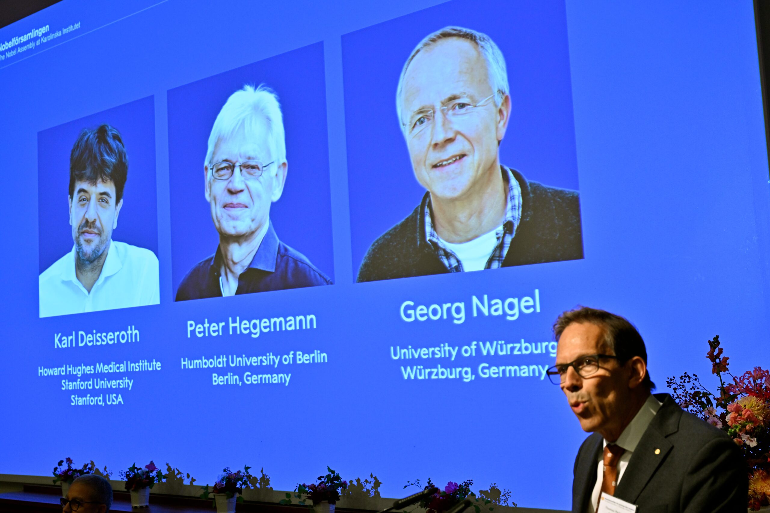 Nobel per la Medicina 2026 a Karl Deisseroth, Peter Hegemann e Georg Nagel