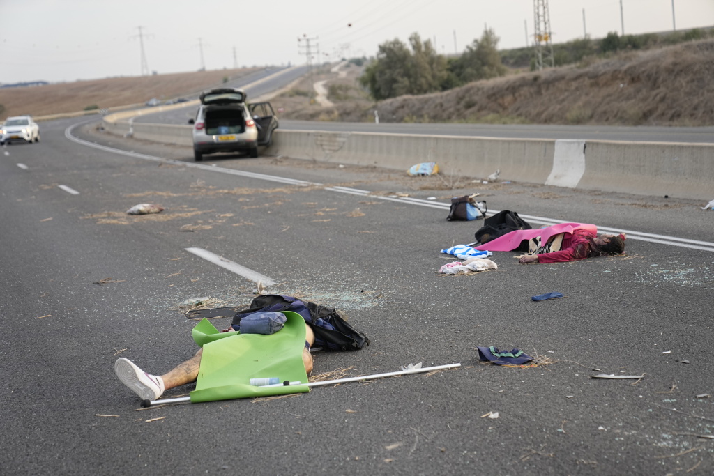 Galleria foto '7 ottobre, le foto dei luoghi del Nova Music Festival dopo l’assalto di Hamas' - foto 2