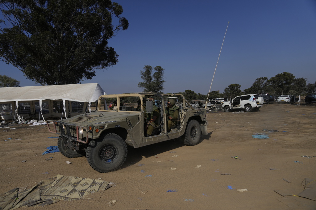 Galleria foto '7 ottobre, le foto dei luoghi del Nova Music Festival dopo l’assalto di Hamas' - foto 3
