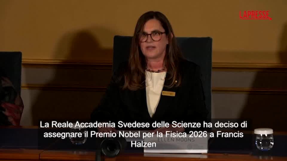 francis halzen vince il premio nobel per la fisica l annuncio da Lapresse.it francis halzen vince il premio nobel per la fisica l annuncio