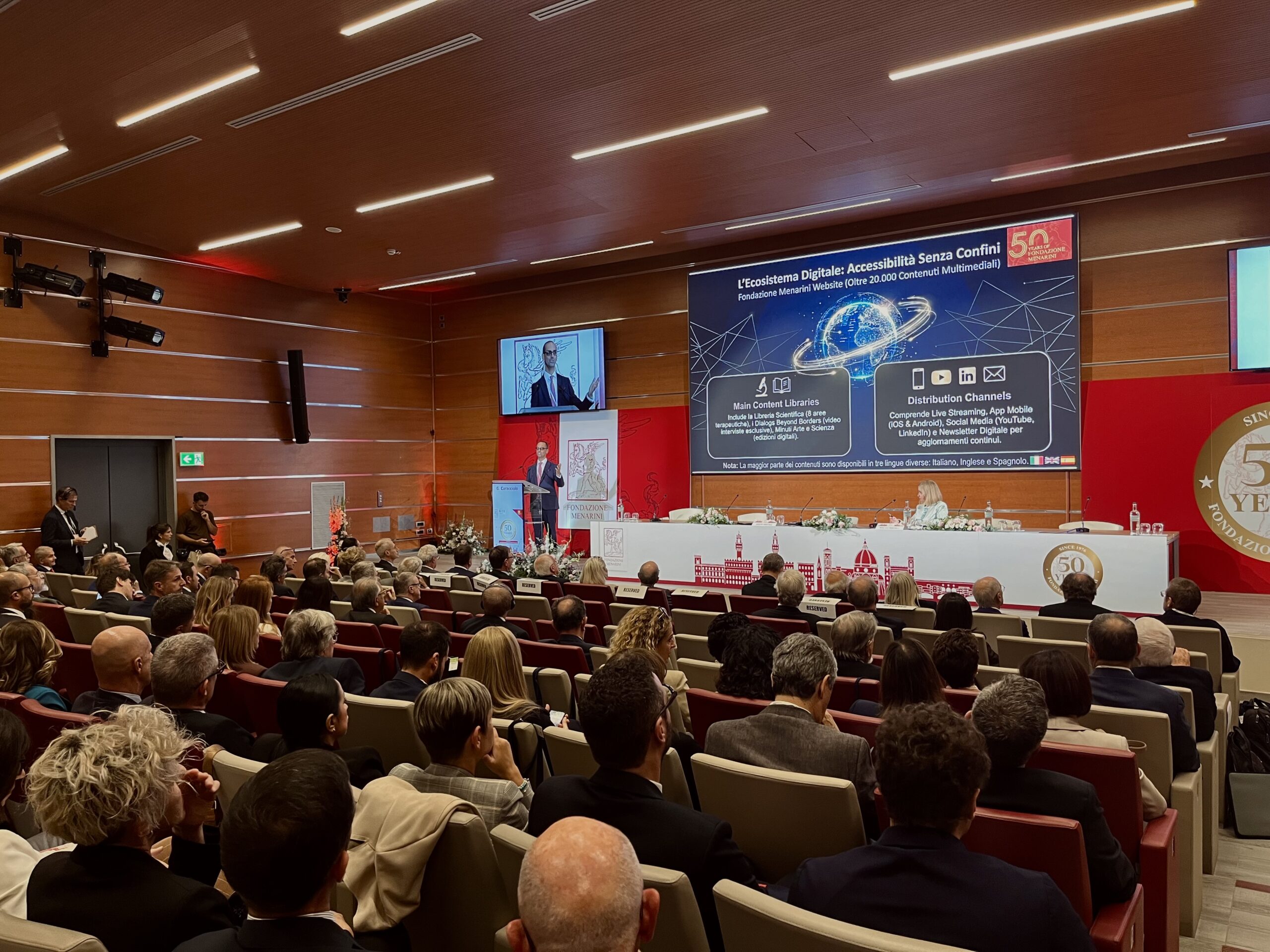I 50 anni della Fondazione Menarini con lo sguardo rivolto al futuro: “Puntare tutto sui giovani” I 50 anni della Fondazione Menarini con lo sguardo rivolto al futuro: “Puntare tutto sui giovani”