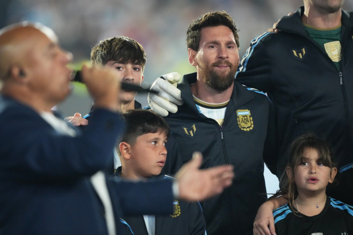 Galleria foto 'L’ultima partita di Lionel Messi con la maglia dell’Argentina' - foto 7