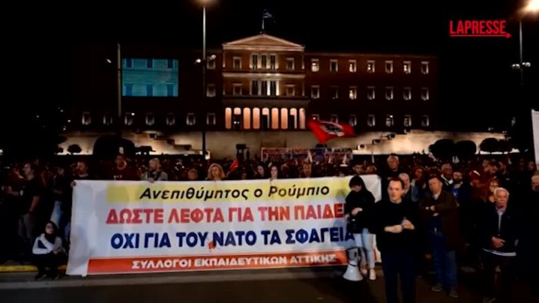 Grecia, protesta contro la visita di Rubio ad Atene