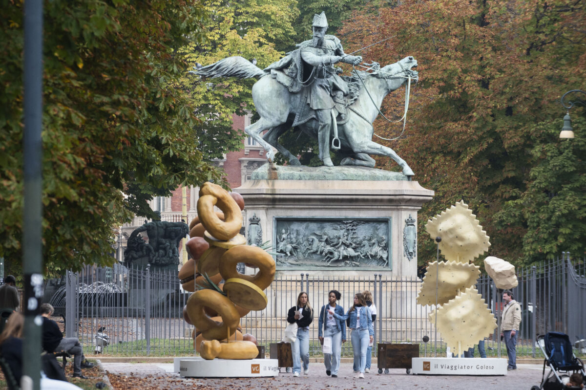 Galleria foto 'A Torino opere d’arte fatte di cibo' - foto 5
