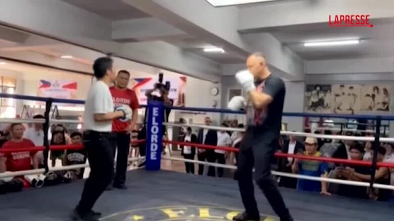 Filippine, il presidente polacco "sfida" sul ring Manny Pacquiao