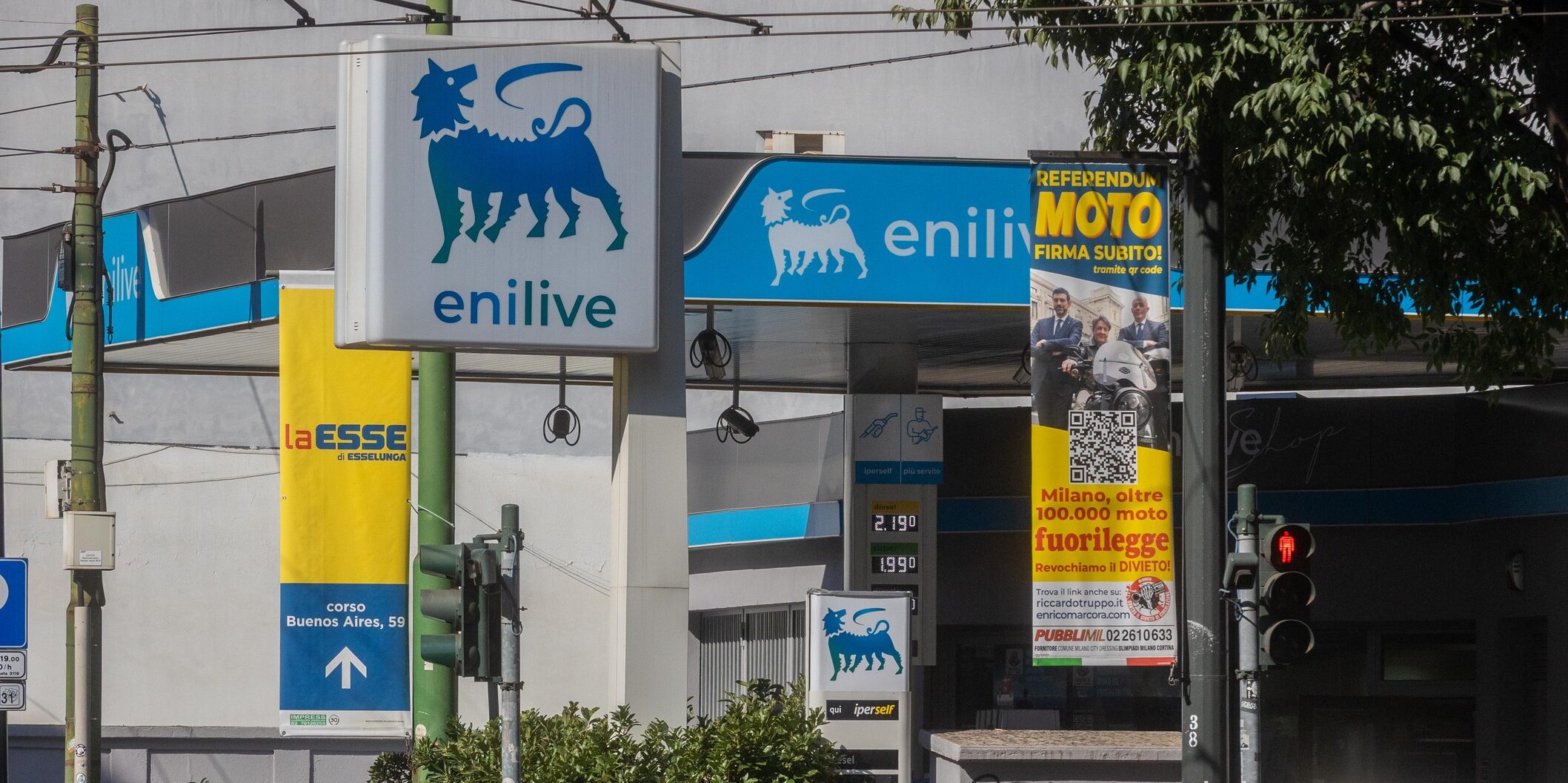 Carburanti, Eni diminuisce ancora il prezzo del gasolio: torna a 2,19 euro/litro