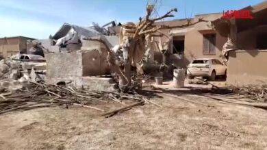 Marsala, doppia tromba marina a Mazara del Vallo: la devastazione a Terrenove
