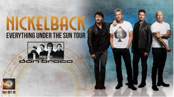 Nickelback, annunciato il tour mondiale: una data a Milano il 23 giugno