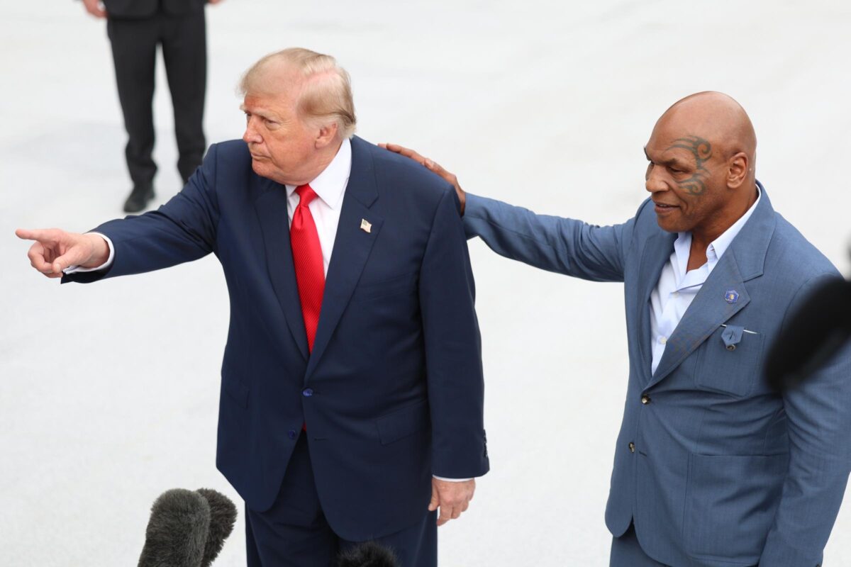 Galleria foto 'Usa, Trump al comizio di Syracuse con Mike Tyson' - foto 4