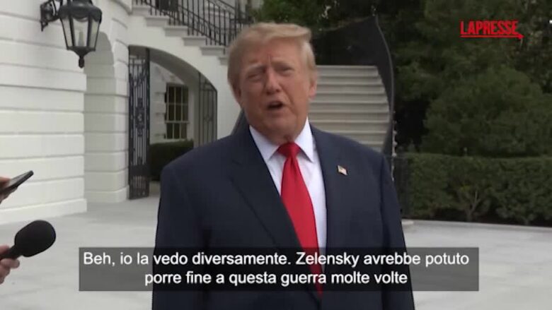 Trump: "È il momento che l'Ucraina abbia un nuovo presidente"