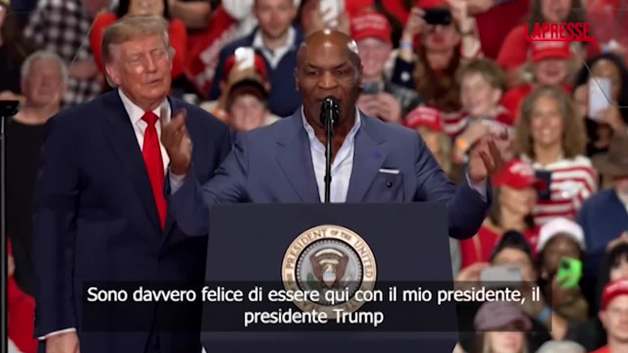 usa trump al comizio di syracuse con mike tyson non voglio combattere contro di lui da Lapresse.it usa trump al comizio di syracuse con mike tyson non voglio combattere contro di lui