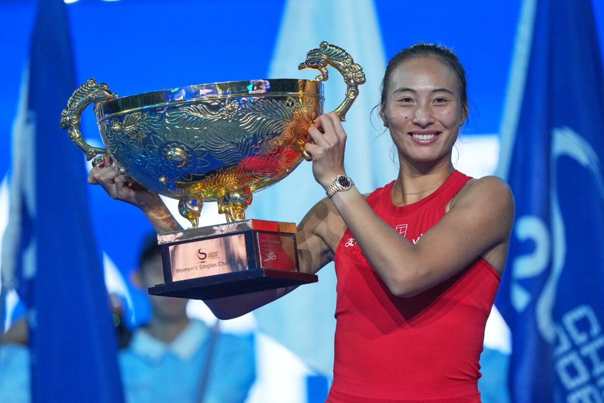 Galleria foto 'Tennis, Zheng Qinwen vince il China Open di Pechino' - foto 9