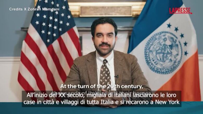 Zohran Mamdani rende omaggio agli italo-americani