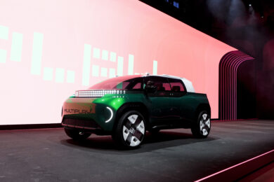 Fiat Multiplay al The Night Before evento Stellantis a Parigi (Foto Fabio Ferrari/LaPresse)