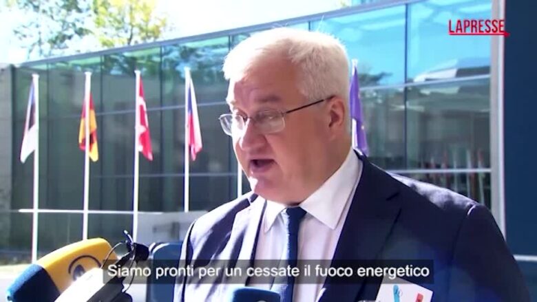 Ucraina, ministro Esteri: "Pronti a un cessate il fuoco energetico"