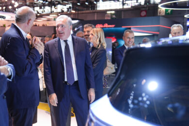Alfredo Altavilla, Special Advisor for Europe of BYD al Salone dell'Auto di Parigi 2026 ( Foto Fabio Ferrari/LaPresse)