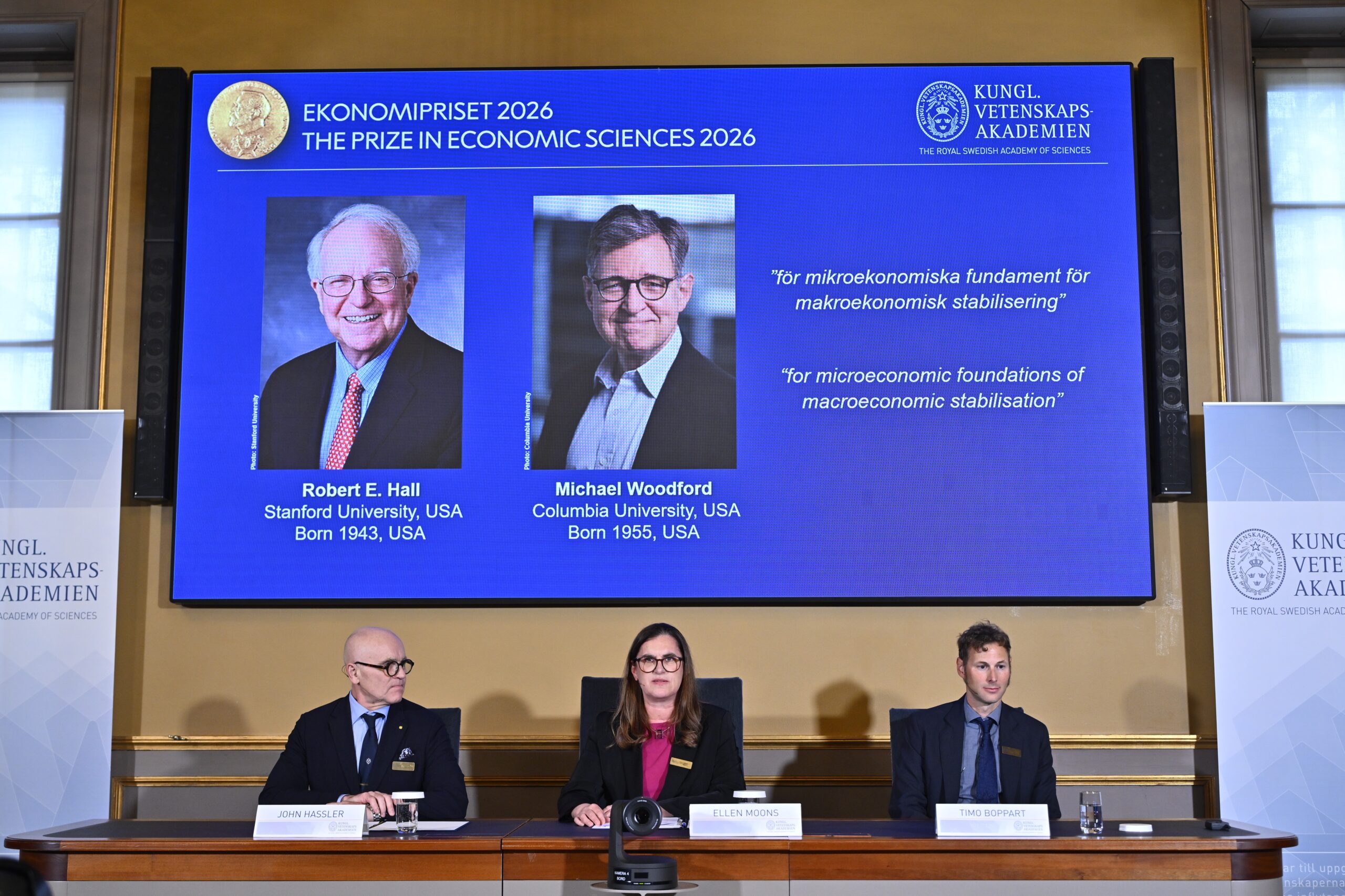Nobel per l’Economia 2026 a Robert Hall e Michael Woodford Nobel per l’Economia 2026 a Robert Hall e Michael Woodford