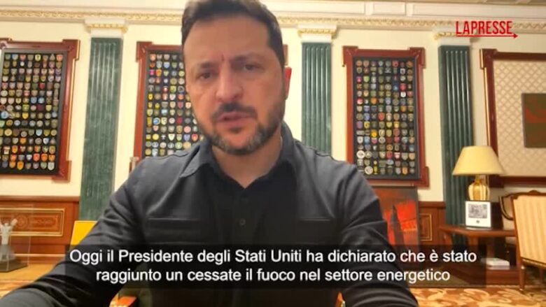 Ucraina, Zelensky: "Cessate il fuoco energetico diventi una realtà"