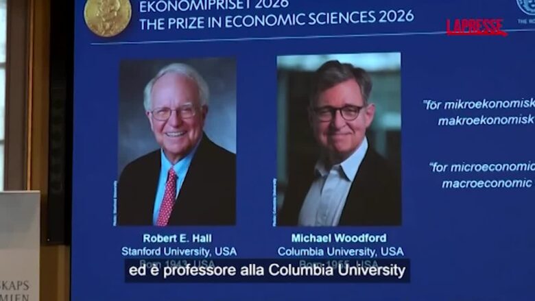 Premio Nobel per l'Economia 2026 a Robert Hall e Michael Woodford