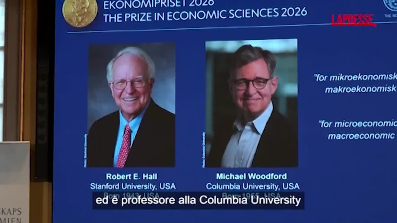 premio nobel per l economia 2026 a robert hall e michael woodford da Lapresse.it premio nobel per l economia 2026 a robert hall e michael woodford