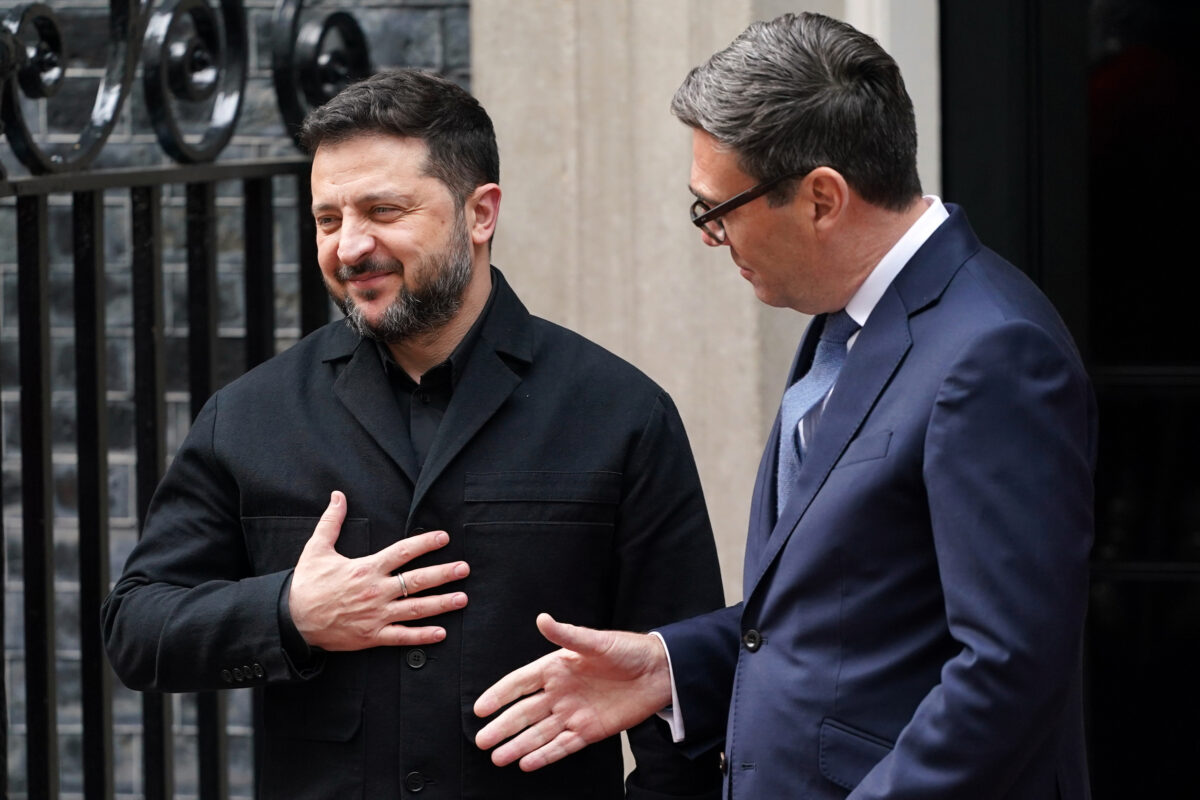 Galleria foto 'Zelensky a Londra, il presidente ucraino incontra Burnham a Downing Street' - foto 8