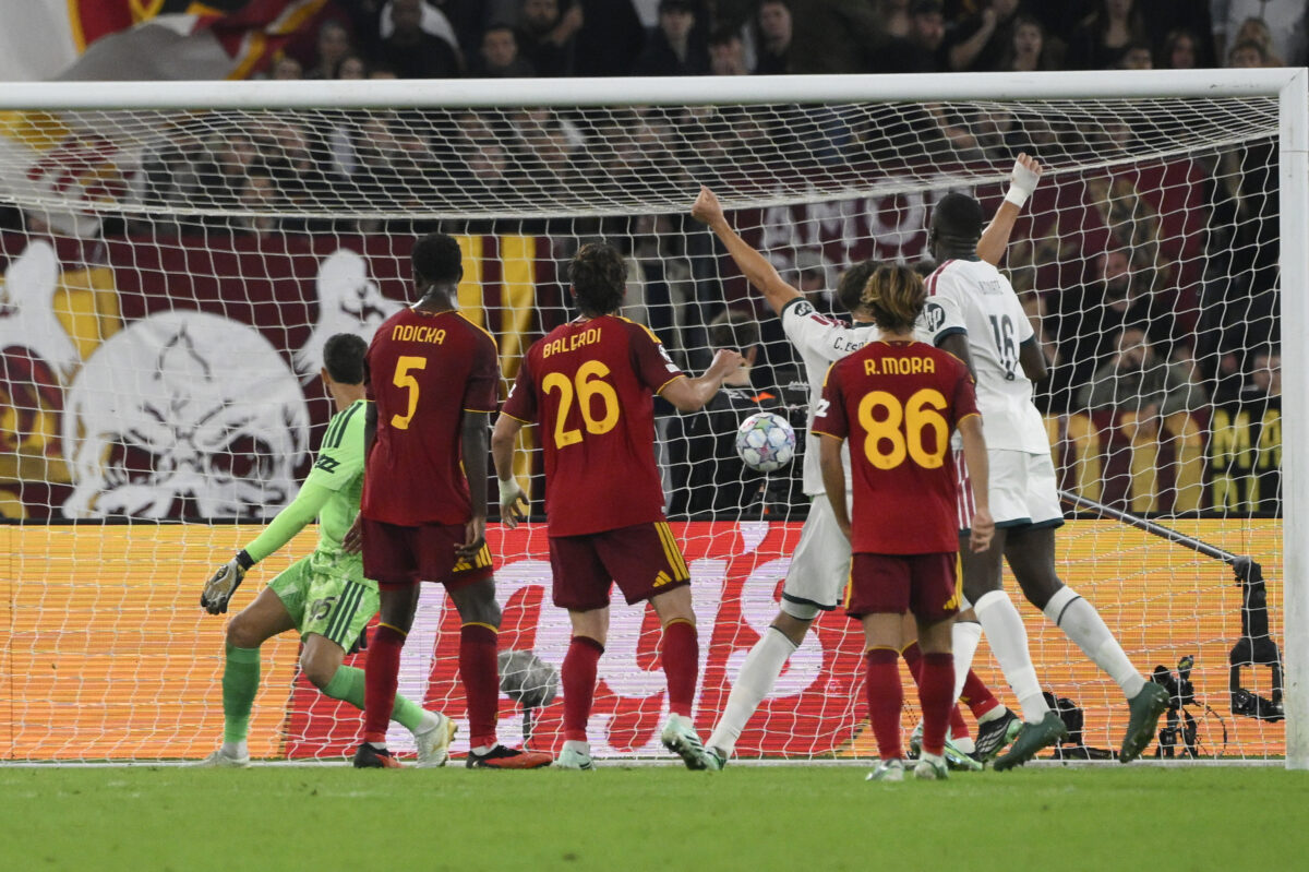Galleria foto 'Champions League 2026/27, Roma-Real Madrid 3-4: le foto del crollo dei giallorossi' - foto 12