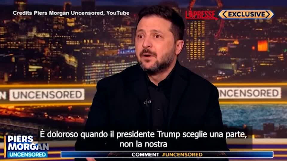 ucraina zelensky trump si sta schierando dalla parte sbagliata della storia da Lapresse.it ucraina zelensky trump si sta schierando dalla parte sbagliata della storia